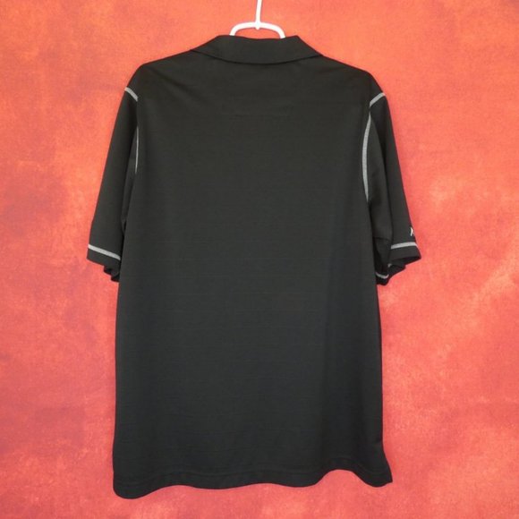 Antigua Men's Black Polo Shirt Size Large - Picture 5 of 8